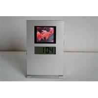 4.5 cm Digital Photo Flame with LCD EL Clock